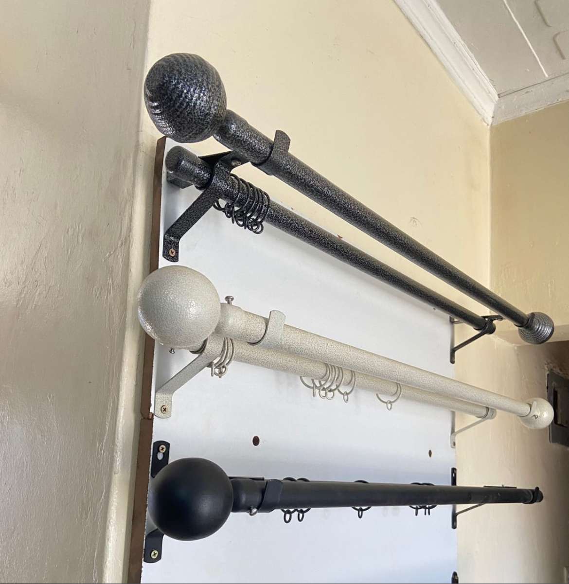 display of curtain rods for sale i eastleigh nairobi