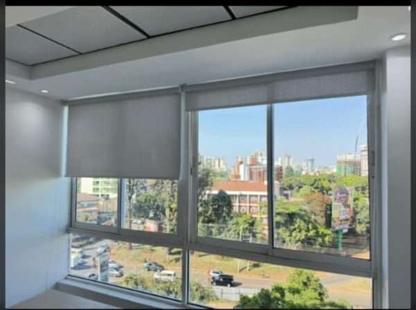 Modern Office Roller Blinds – Light Filtering & UV Protection - Image 3