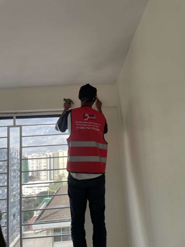 Professional Curtain Rod Installation - DecoDreams Curtains Eastleight nairobi kenya - Image 11