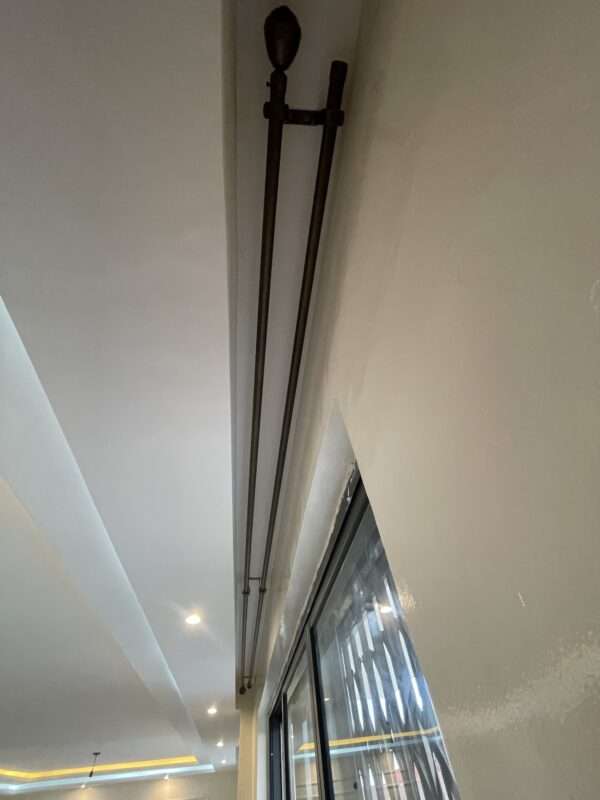 Professional Curtain Rod Installation - DecoDreams Curtains Eastleight nairobi kenya